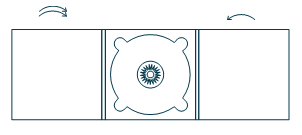 DigiPack_DP1-04M Estuche CD Digipack 3 palas DP1 04M