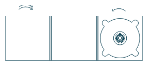 DigiPack_DP1-05M Estuche CD Digipack 3 palas DP1 05M