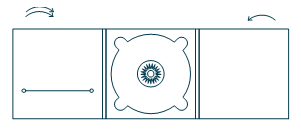 DigiPack_DP1-06M Libritos CD Digipack 3 palas DP1 06M