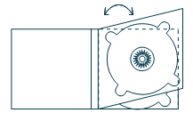 DigiPack_DP3-01M Estuche 3CD Digipack DP3 01M