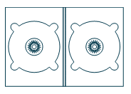 DigiPack_DPXXL2-01M Estuche xxl 2CD Digipack DPXXL2 01M