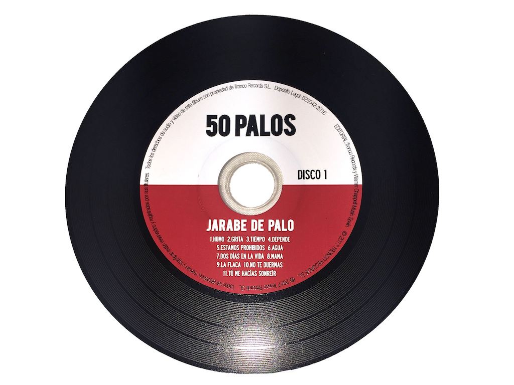 Funda textura vinilo CD 02P01