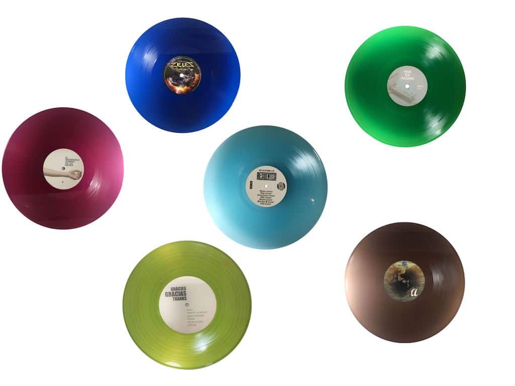 Funda Vinilos colores translucidos V TRANS P01