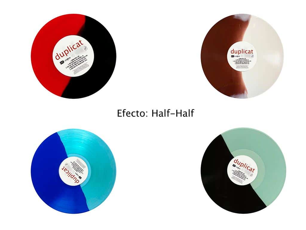 Funda Vinilos colores V HALF HALF P01