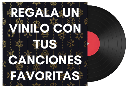 Regalar canciones de música en vinilo