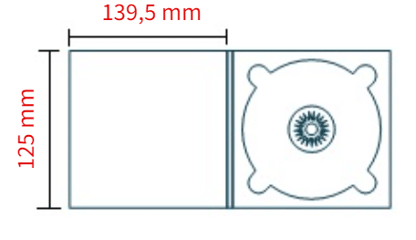 Dimensiones Digipack CD Dimensiones álbum Digipack CD